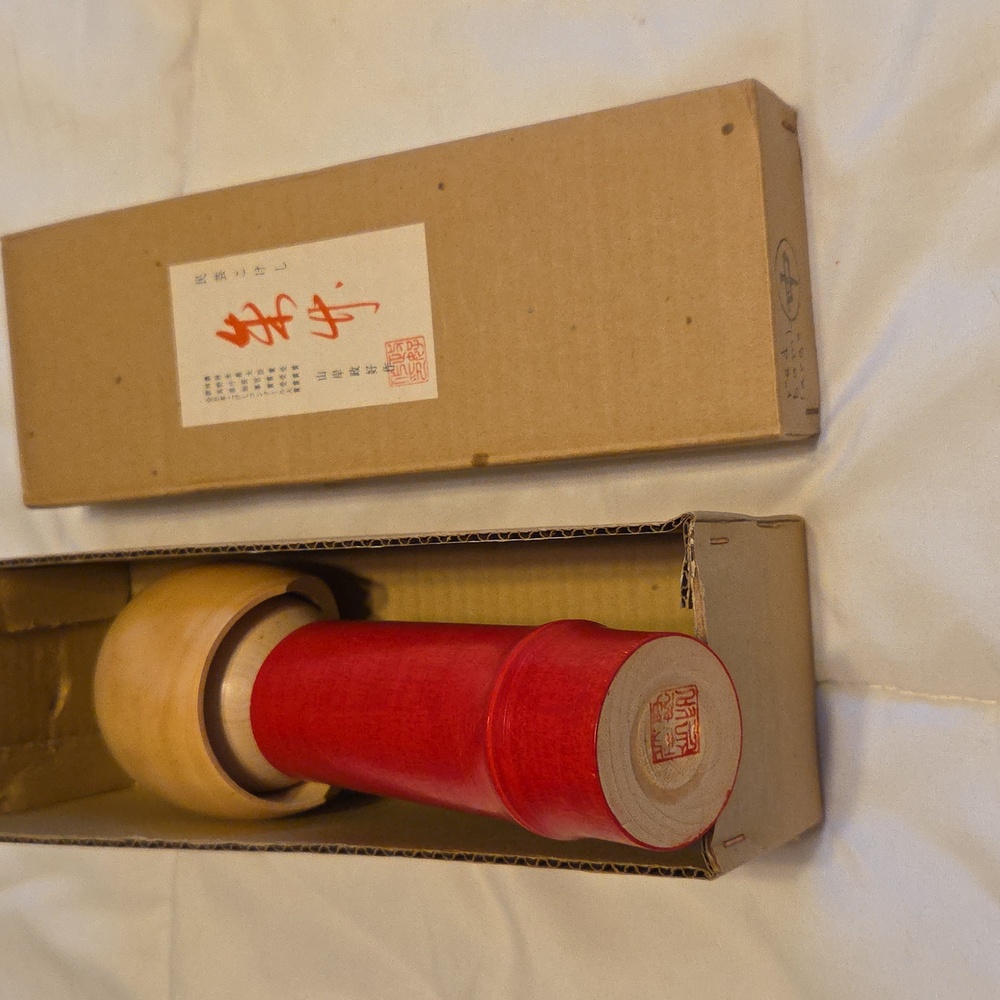 NEW! Vintage Large Masayoshi Yamagishi Kokeshi Doll - Picture 3 of 6